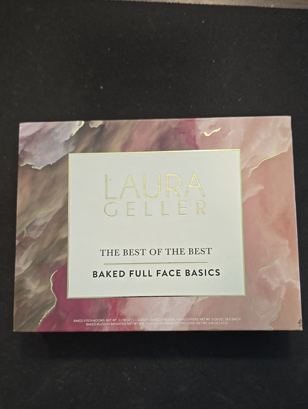 Laura Geller Baked Full Face Basics Palette - Pink Marble